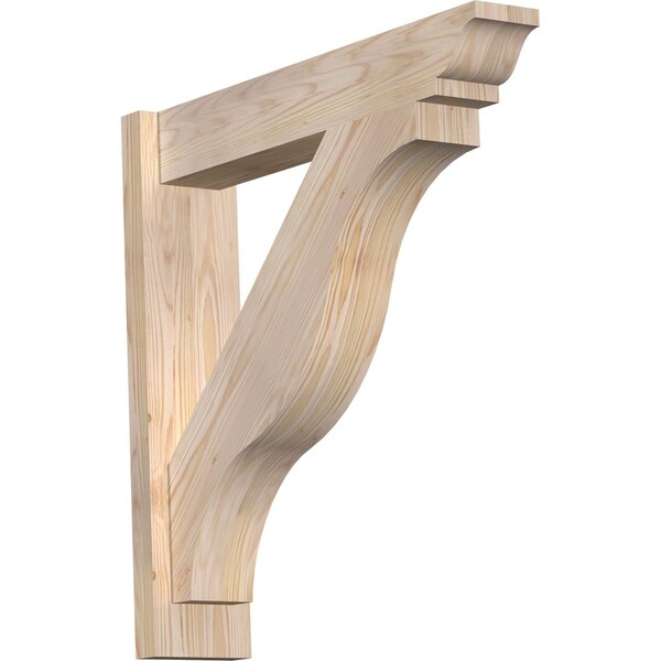 Ekena Millwork Funston Smooth Traditional Outlooker, Douglas Fir, 5 1/2"W x 26"D x 26"H OUT06X26X26FST01SDF - main